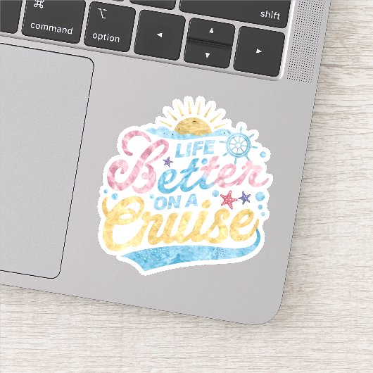 クルーズファミリーバケーションマッチンでの人生の方が良い シール (詳細)