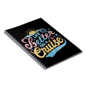 クルーズファミリーバケーションマッチンでの人生の方が良い ノートブック (右側)