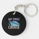クルーズマイファーストクルーズ2024ファミリーバケーションクルーズ キーホルダー (裏面)