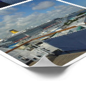 クルーズモザイク ポスター (角)