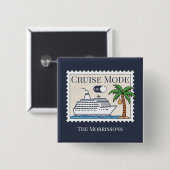 クルーズモードオパーソナライズされたン 缶バッジ (正面&裏面)