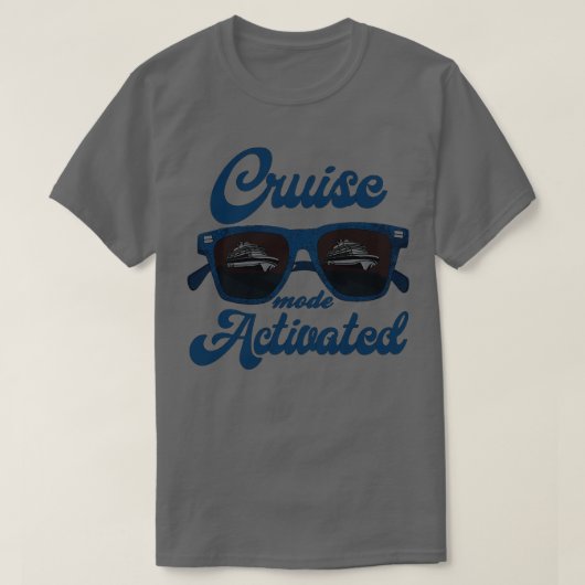 クルーズモード有効化 Tシャツ (デザイン正面)