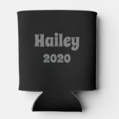 クルーズモード ゴールドとピンクのモノグラム 缶クーラー (裏面)