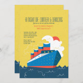 クルーズライナー招待状 招待状 (正面/裏面)