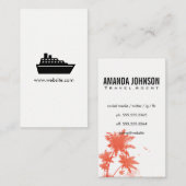 クルーズライナー/旅行代理店 名刺 (正面/裏面)