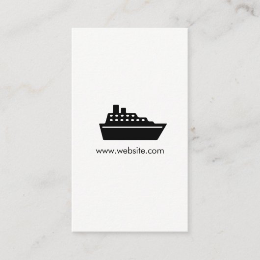 クルーズライナー/旅行代理店 名刺 (正面)