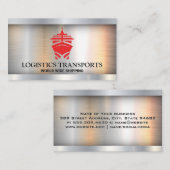 クルーズライナー | 貨物船 名刺 (正面/裏面)