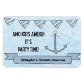 クルーズライフいかりキャビンステートルームドアマーカー マグネット (横)