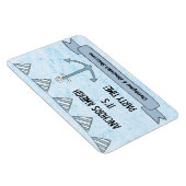 クルーズライフいかりキャビンステートルームドアマーカー マグネット (右側)