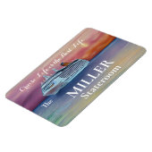 クルーズライフはライフ最高のステートルームのドアマグネット マグネット (左側)