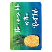 クルーズライフ最高のキャビンステートルームドアマーカー マグネット (縦)