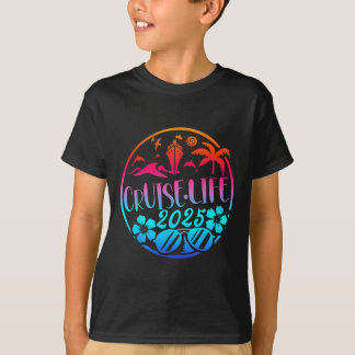 クルーズライフ 2025 家族旅行 マッチング ファミリーG Tシャツ