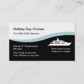 クルーズライン旅行の名刺 名刺 (正面)