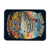 クルーズラバーダック - カモ人生を選択 マグネット (横)