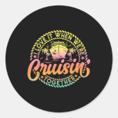 クルーズ一緒にカップルだった時に大好き ラウンドシール (正面)
