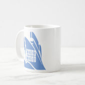 クルーズ中毒。クルーズ愛好家のためのマグカップ コーヒーマグカップ (正面左)
