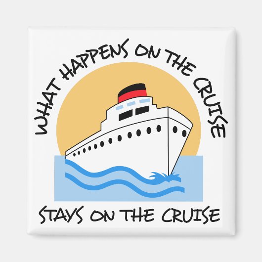 クルーズ中 マグネット (正面)