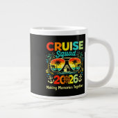 クルーズ仲間 2026 夏休み ジャンボコーヒーマグカップ (右)