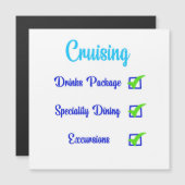 クルーズ休暇チェックリスト (正面/裏面)