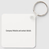 クルーズ会社 / 個人 キーホルダー (裏面)
