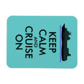 クルーズ保マグン静とクルーズon船カスタム マグネット (横)