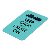 クルーズ保マグン静とクルーズon船カスタム マグネット (左側)