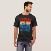 クルーズ同窓会 2023 夏の旅 家族のベストフレンド 再会 Tシャツ (正面フル)