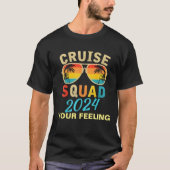 クルーズ同行者 2024 夏休み グループギフト Tシャツ (正面)