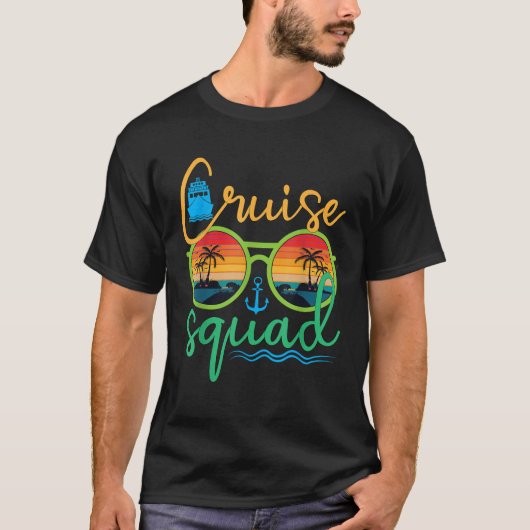 クルーズ同行者 2025 家族旅行 ビーチ おそろい G Tシャツ (正面)