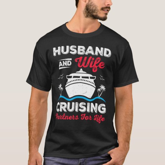 クルーズ夫と妻クルーズパートナー Tシャツ (正面)