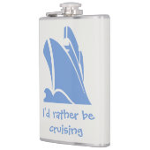クルーズ好きの人たちへの贈り物、クルージングになりたい フラスク (左)