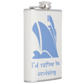クルーズ好きの人たちへの贈り物、クルージングになりたい フラスク (右)