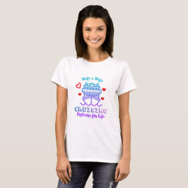 クルーズ好きカップルに贈るペアTシャツ - ウィフ&ウィフ Tシャツ