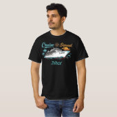 クルーズ旅行団体の名前入りカスタムグッズ Tシャツ (正面フル)