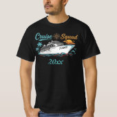 クルーズ旅行団体の名前入りカスタムグッズ Tシャツ (正面)