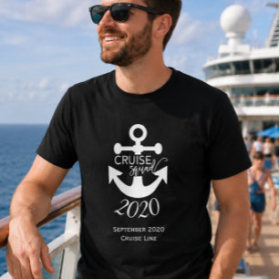クルーズ旅行団体の家族グループの誕生日 Tシャツ