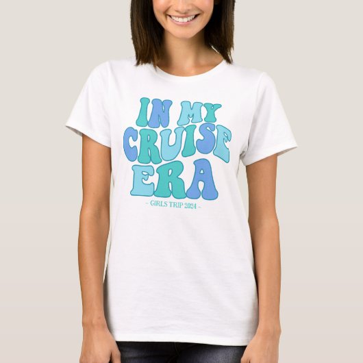 クルーズ時代の私 パーソナライズデザイン Tシャツ (正面)