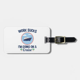 クルーズ最低クルージングに乗る仕事おもしろい ラゲッジタグ