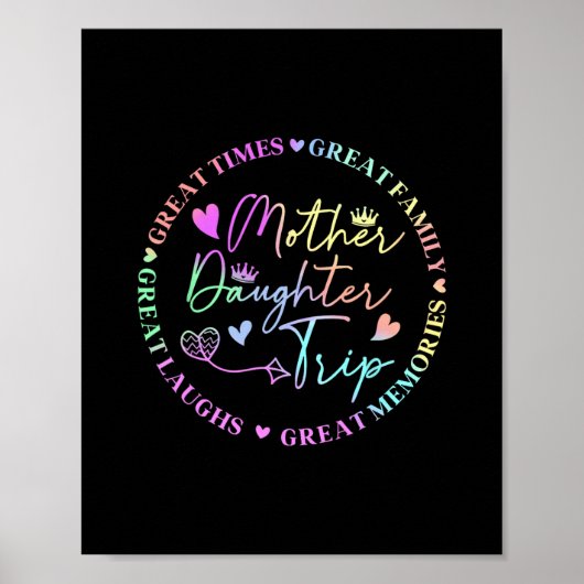 クルーズ母娘旅行2025 面白い母娘 ポスター (正面)