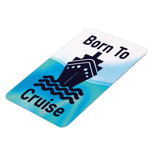 クルーズ生まれキャビンのステートルームのドアマーカーブルー マグネット (左側)