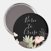 クルーズ生まれキャビンステートルームのドアマーカーへ マグネット (正面/裏面)