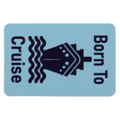 クルーズ生まれキャビンステートルームのドアマーカーへ マグネット (横)