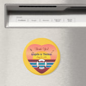 クルーズ結婚のパーソナライズされた好意 マグネット (インサイチュ (食洗機))