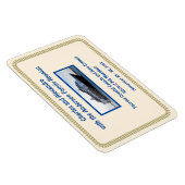 クルーズ縁どシップのステートルームのドアマーカー付きロープ マグネット (右側)