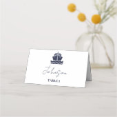 クルーズ航海のボー結婚ト プレイスカード (正面)