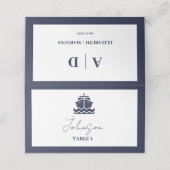 クルーズ航海のボー結婚ト プレイスカード (外部開封)