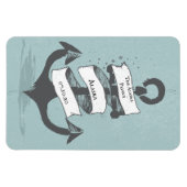 クルーズ航海の旅行休暇ドアファインダーマーカー マグネット (横)