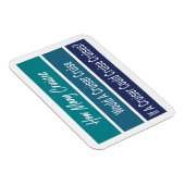 クルーズ船おもしろいユーモアキャビンのドアマーカー マグネット (右側)