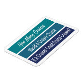 クルーズ船おもしろいユーモアキャビンのドアマーカー マグネット (左側)