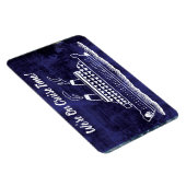 クルーズ船おもしろい客室ステートルームドアマーカーブルー マグネット (右側)